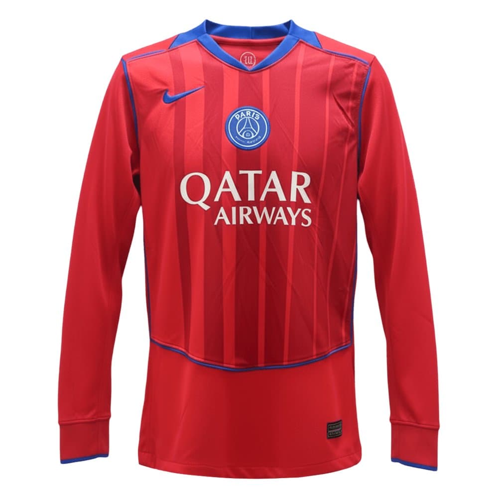 Men's PSG Third Away Long Sleeve Jersey 2025/26 Men's PSG Third Away Long Sleeve Jersey 2025/26