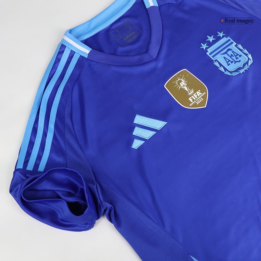 Men's L.MARTíNEZ #22 Argentina Away Replica Soccer Jersey 2024