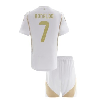 Kid's RONALDO #7 Al Nassr Third Away Soccer Jersey Kit - ACL 2024/25