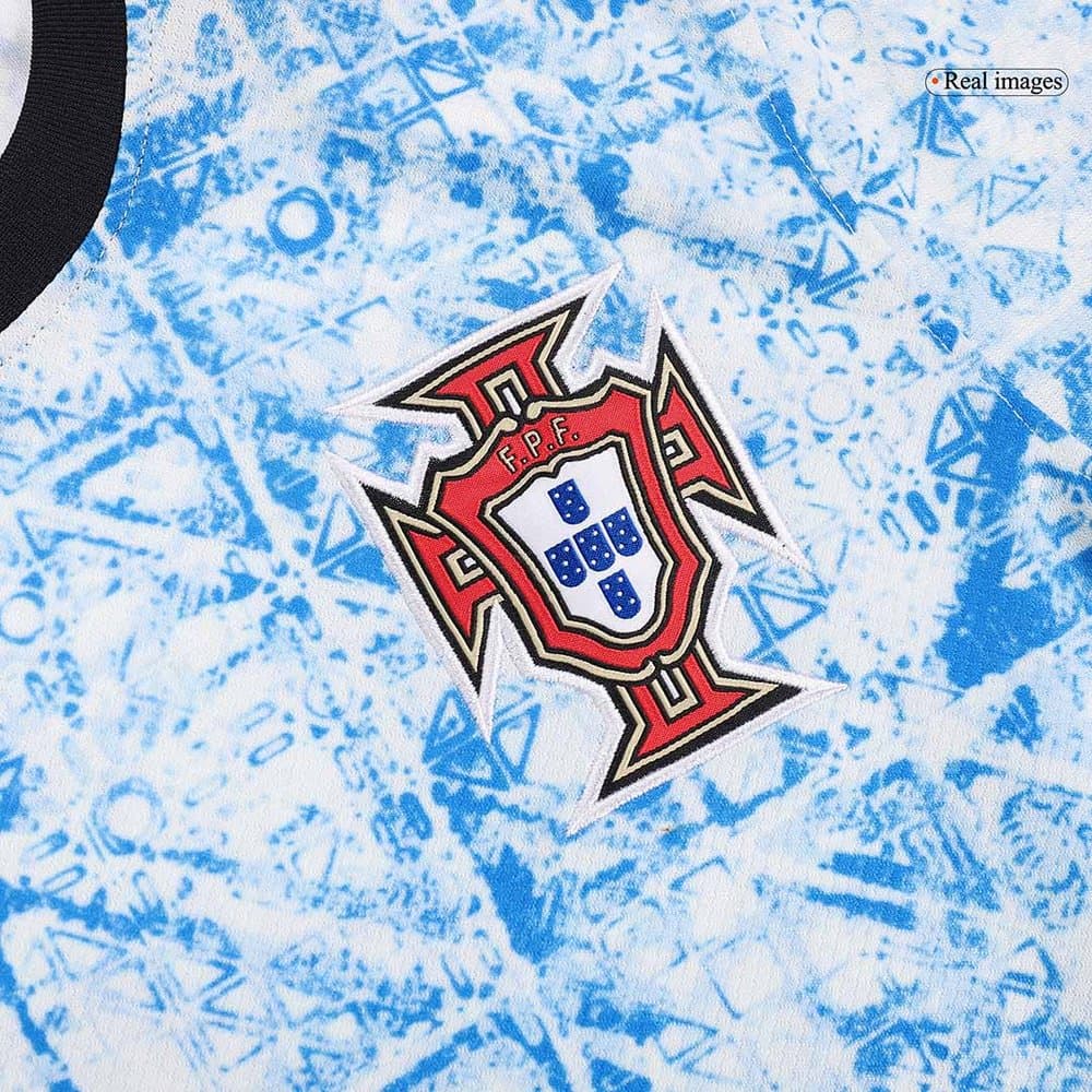 Men's R.LEÃO #17 Portugal Away Replica Soccer Jersey EURO 2024 Men's R.LEÃO #17 Portugal Away Replica Soccer Jersey EURO 2024