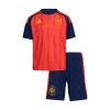 Kid's Spain Home World Cup Soccer Jersey Kit 2026