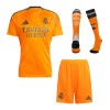 Men's Real Madrid Away Soccer Full Jersey Kit(Jersey+Shorts+Socks) 2024/25