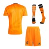 Men's Real Madrid Away Soccer Full Jersey Kit(Jersey+Shorts+Socks) 2024/25