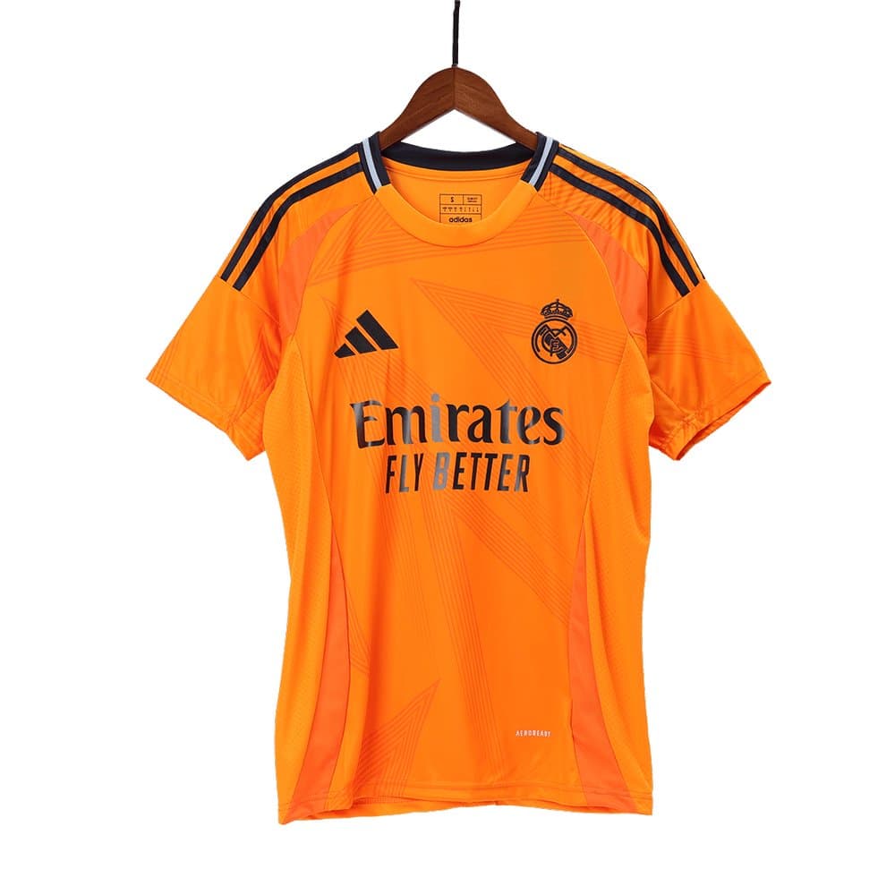 Men's Real Madrid Away Soccer Full Jersey Kit(Jersey+Shorts+Socks) 2024/25