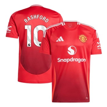 Men's RASHFORD #10 Manchester United Home Replica Soccer Jersey 2024/25 Men's RASHFORD #10 Manchester United Home Replica Soccer Jersey 2024/25
