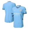 Men's Manchester City Home Authentic Jersey 2024/25