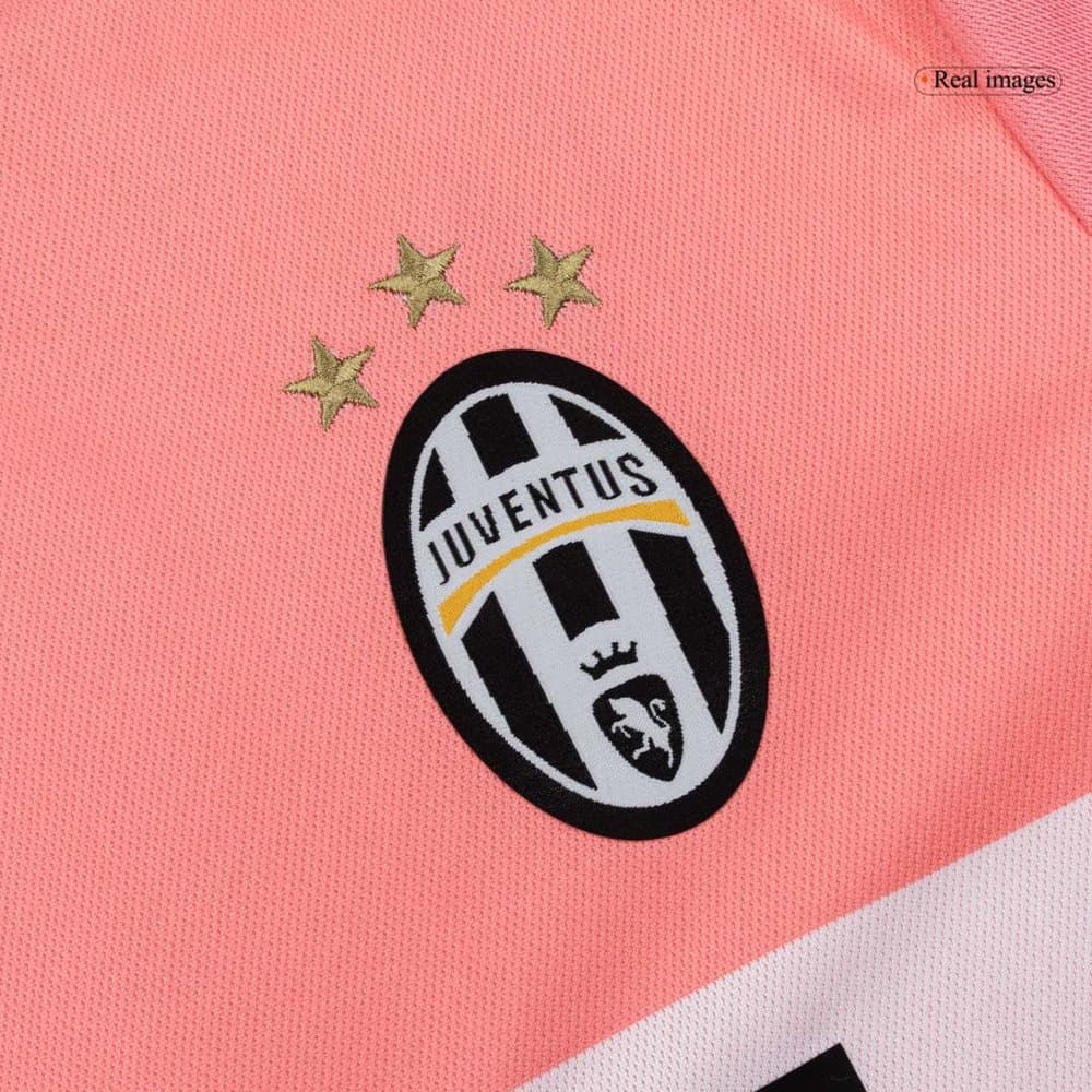 Men's Juventus Away Long Sleeve Retro Soccer Jersey 2015/16 Men's Juventus Away Long Sleeve Retro Soccer Jersey 2015/16