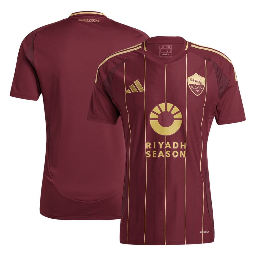 Men's Roma Home Replica Soccer Jersey 2024/25