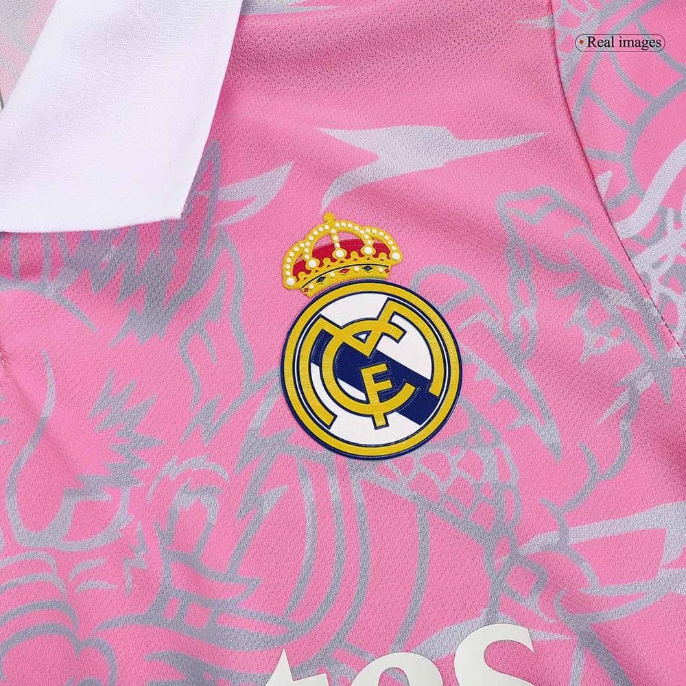 Men's Real Madrid x Chinese Dragon Replica Soccer Jersey 2023/24