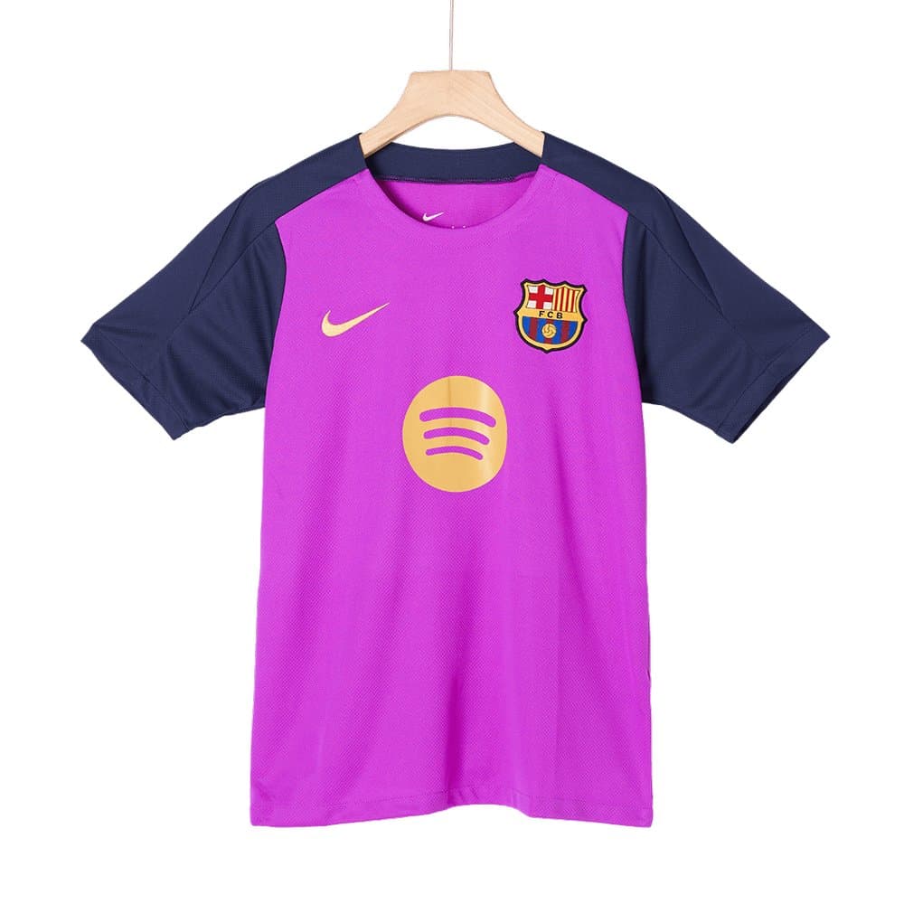 Men's Barcelona Pre-Match Replica Soccer Jersey 2025/26 Men's Barcelona Pre-Match Replica Soccer Jersey 2025/26