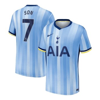 Men's SON #7 Tottenham Hotspur Away Replica Soccer Jersey 2024/25