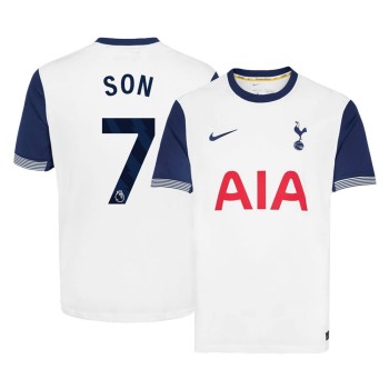Men's SON #7 Tottenham Hotspur Home Replica Soccer Jersey 2024/25
