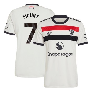 Men's MOUNT #7 Manchester United Third Away Replica Soccer Jersey 2024/25 Men's MOUNT #7 Manchester United Third Away Replica Soccer Jersey 2024/25