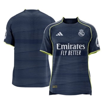 Men's Real Madrid Away Authentic Soccer Jersey 2025/26 Men's Real Madrid Away Authentic Soccer Jersey 2025/26