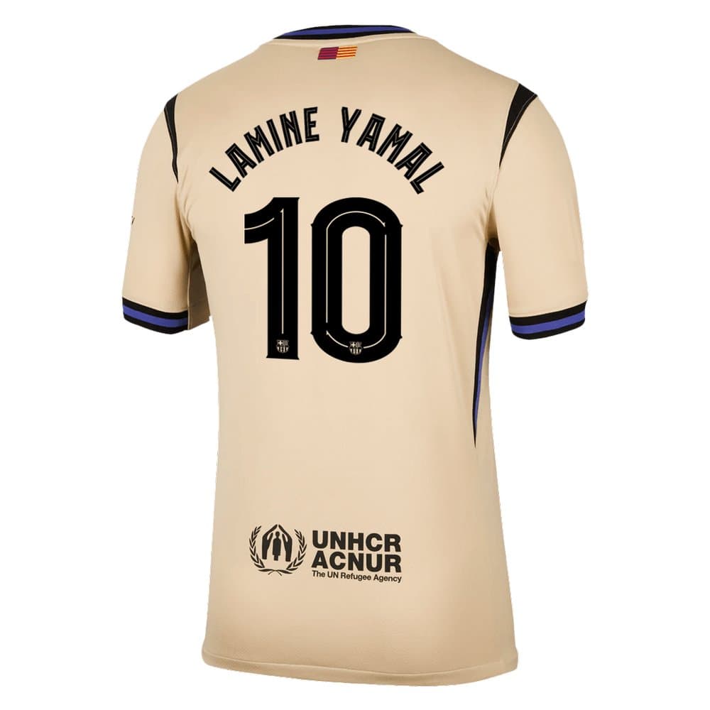 Men's LAMINE YAMAL #10 Barcelona Away Replica Soccer Jersey -UCL 2025/26 Men's LAMINE YAMAL #10 Barcelona Away Replica Soccer Jersey -UCL 2025/26