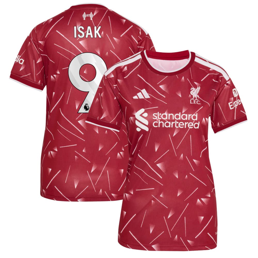 Women's ISAK #9 Liverpool Home Replica Jersey 2026/27