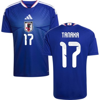 Kid's TANAKA #17 Japan Home Replica Jersey World Cup 2026 Kid's TANAKA #17 Japan Home Replica Jersey World Cup 2026