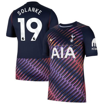 Men's SOLANKE #19 Tottenham Hotspur Away Stadium Replica Jersey 2026/27
