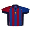 Men's XAVI #6 Barcelona Home Retro Soccer Jersey 2001/02