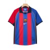 Men's XAVI #6 Barcelona Home Retro Soccer Jersey 2001/02