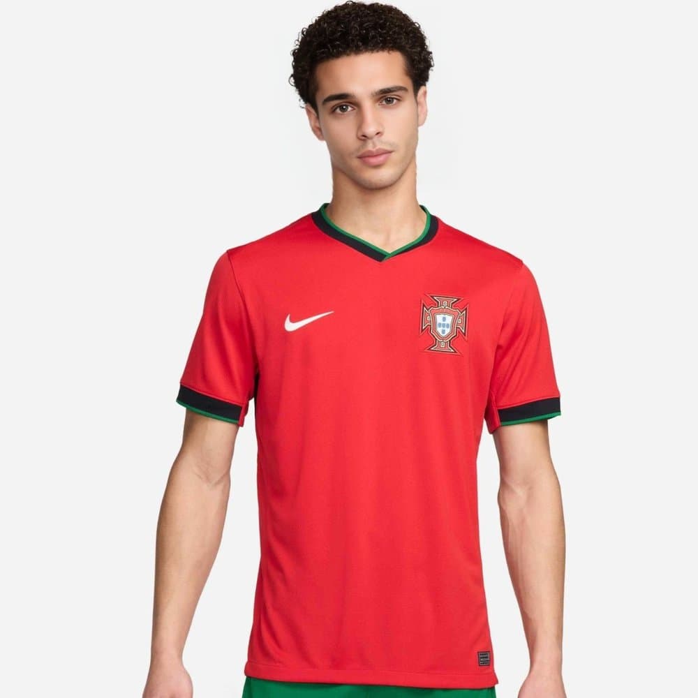Men's Portugal Home Replica Soccer Jersey EURO 2024