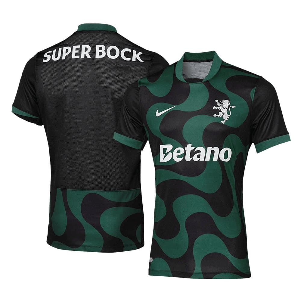 Men's Sporting CP Alternative Replica Soccer Jersey 2025/26 Men's Sporting CP Alternative Replica Soccer Jersey 2025/26