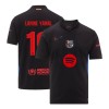 Men's LAMINE YAMAL #19 Barcelona Away Replica Soccer Jersey - UCL (Spotify Logo Without Text) 2024/25