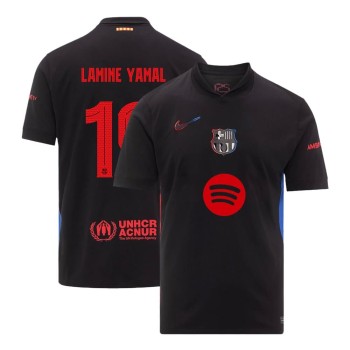 Men's LAMINE YAMAL #19 Barcelona Away Replica Soccer Jersey - UCL (Spotify Logo Without Text) 2024/25 Men's LAMINE YAMAL #19 Barcelona Away Replica Soccer Jersey - UCL (Spotify Logo Without Text) 2024/25