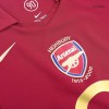 Men's BERGKAMP #10 Arsenal Home Retro Soccer Jersey 2005/06