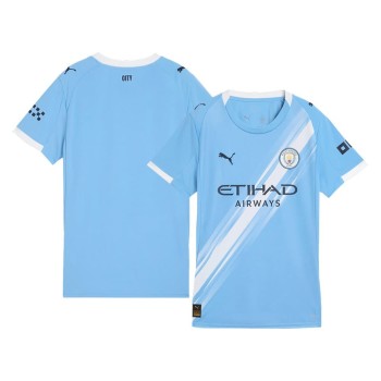 Women's Manchester City Home Authentic Jersey 2025/26