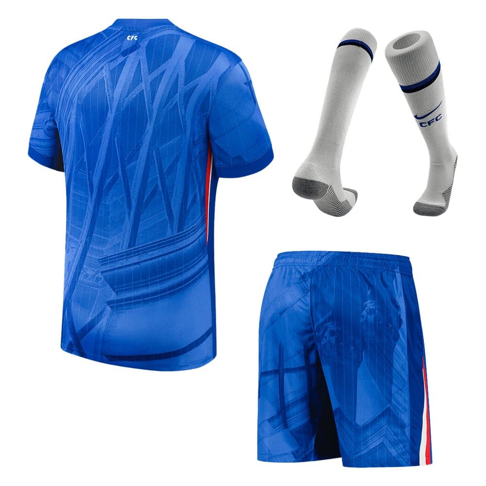 Men's Chelsea Home Jersey Full Kit 2025/26 Men's Chelsea Home Jersey Full Kit 2025/26