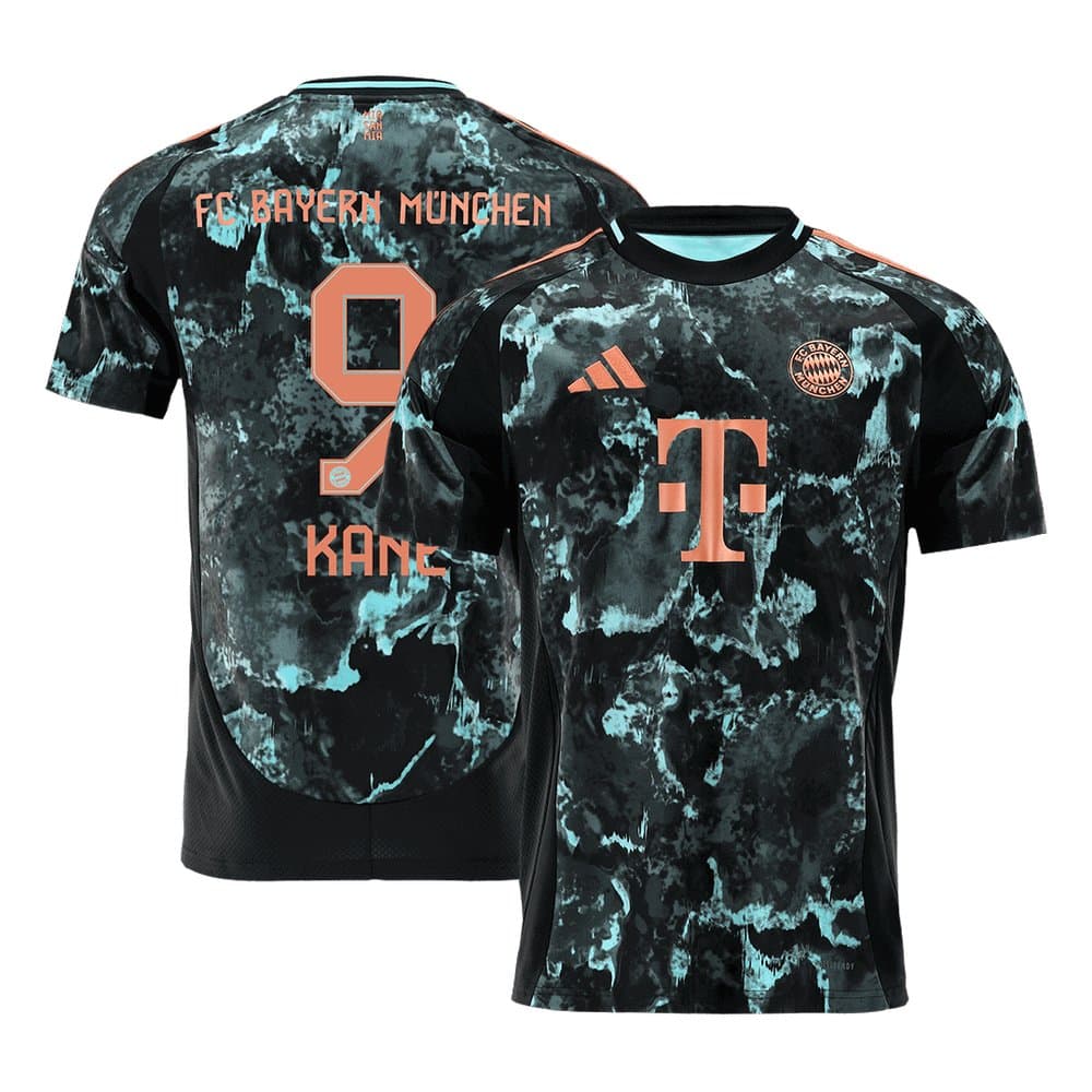 Men's KANE #9 Bayern Munich Away Replica Soccer Jersey 2024/25
