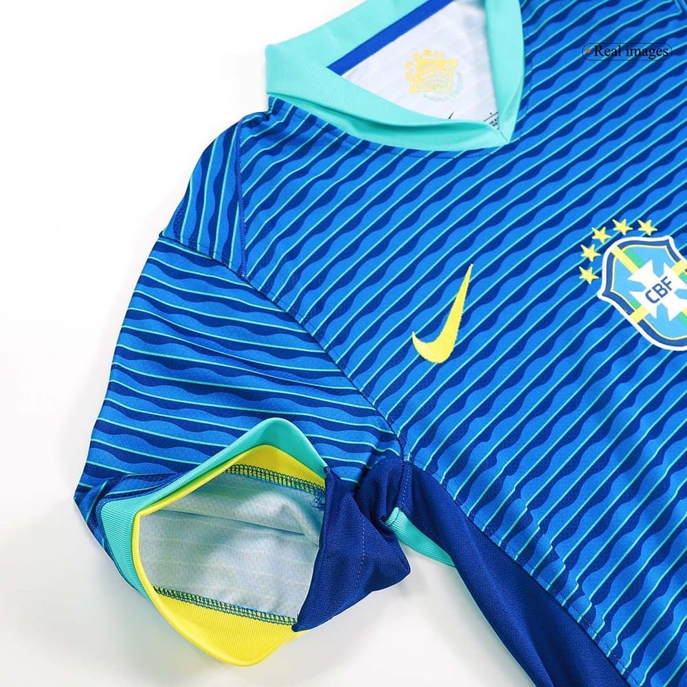 Men's RODRYGO #10 Brazil Away Replica Soccer Jersey Copa America 2024 Men's RODRYGO #10 Brazil Away Replica Soccer Jersey Copa America 2024