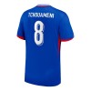Men's TCHOUAMENI #8 France Home Replica Soccer Jersey 2024 Men's TCHOUAMENI #8 France Home Replica Soccer Jersey 2024