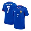 Men's GRIEZMANN #7 France Home Replica Soccer Jersey 2024 Men's GRIEZMANN #7 France Home Replica Soccer Jersey 2024