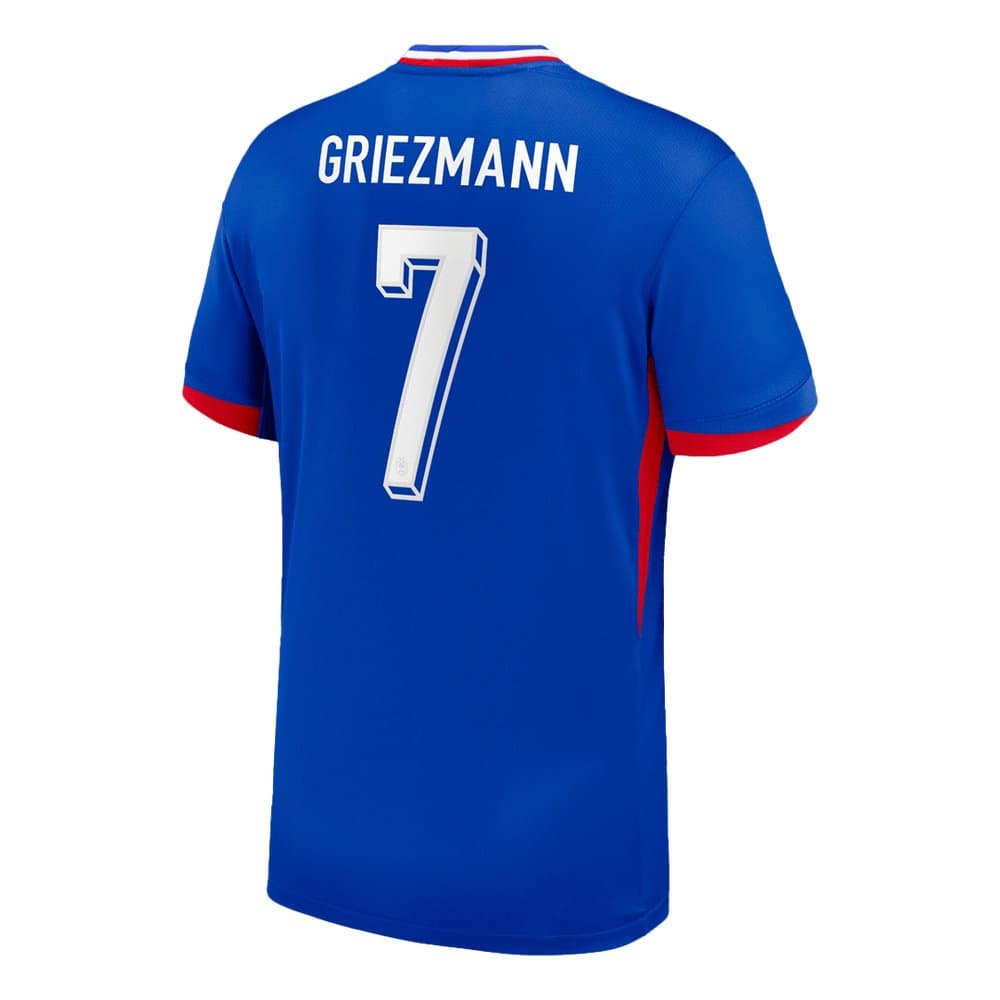 Men's GRIEZMANN #7 France Home Replica Soccer Jersey 2024 Men's GRIEZMANN #7 France Home Replica Soccer Jersey 2024