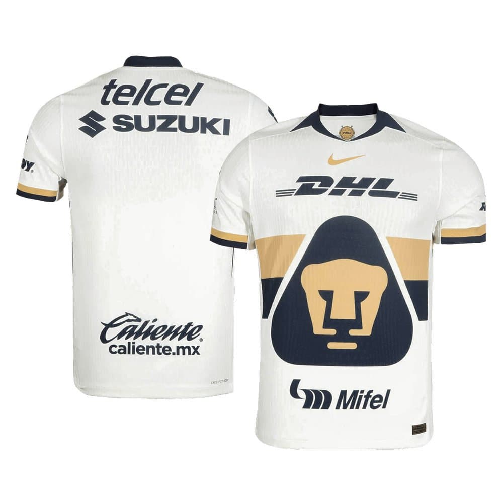 Men's Pumas UNAM Home Authentic Soccer Jersey 2025/26 Men's Pumas UNAM Home Authentic Soccer Jersey 2025/26