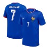 Men's GRIEZMANN #7 France Home Replica Soccer Jersey EURO 2024