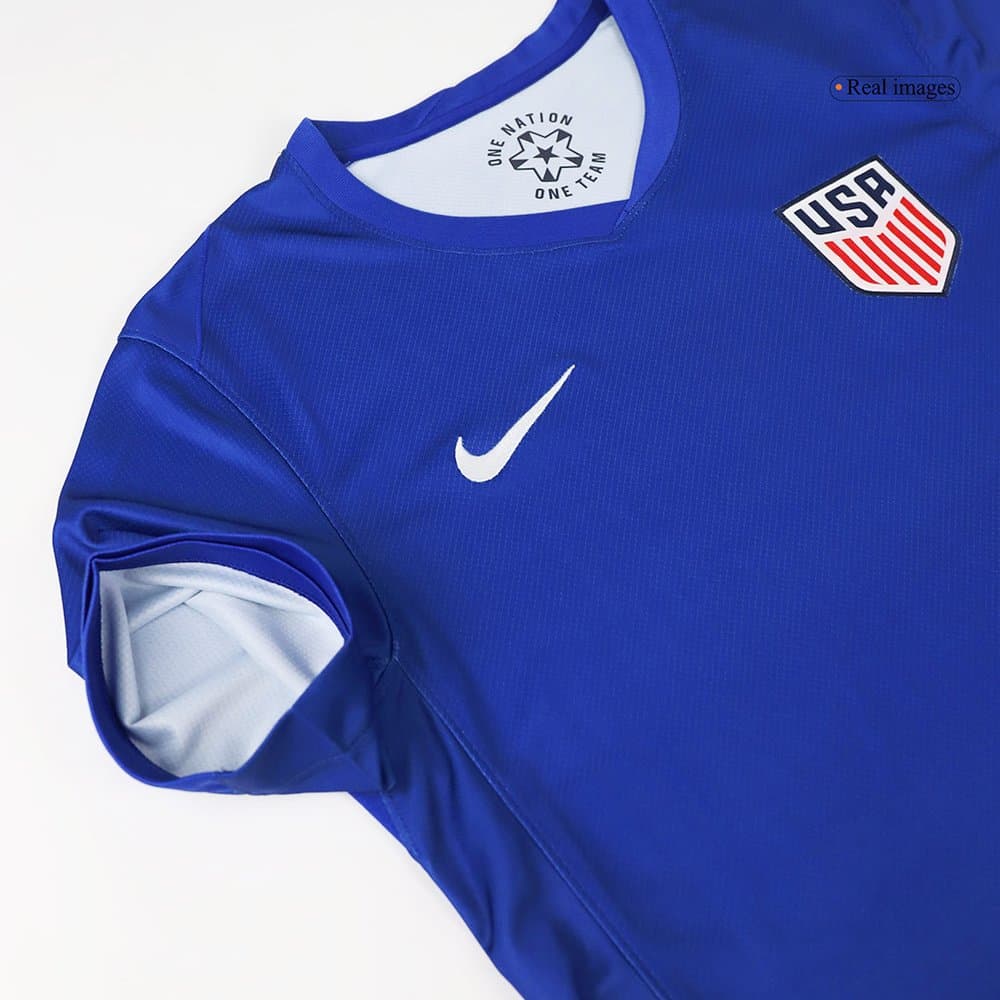 Men's PULISIC #10 USA Away Replica Soccer Jersey Copa America 2024