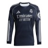 Men's Real Madrid Away Long Sleeve Jersey 2025/26