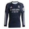 Men's Real Madrid Away Long Sleeve Jersey 2025/26