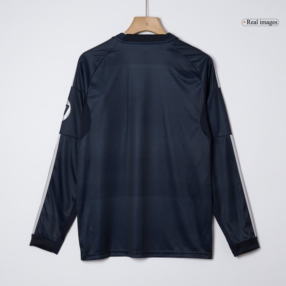 Men's Real Madrid Away Long Sleeve Jersey 2025/26