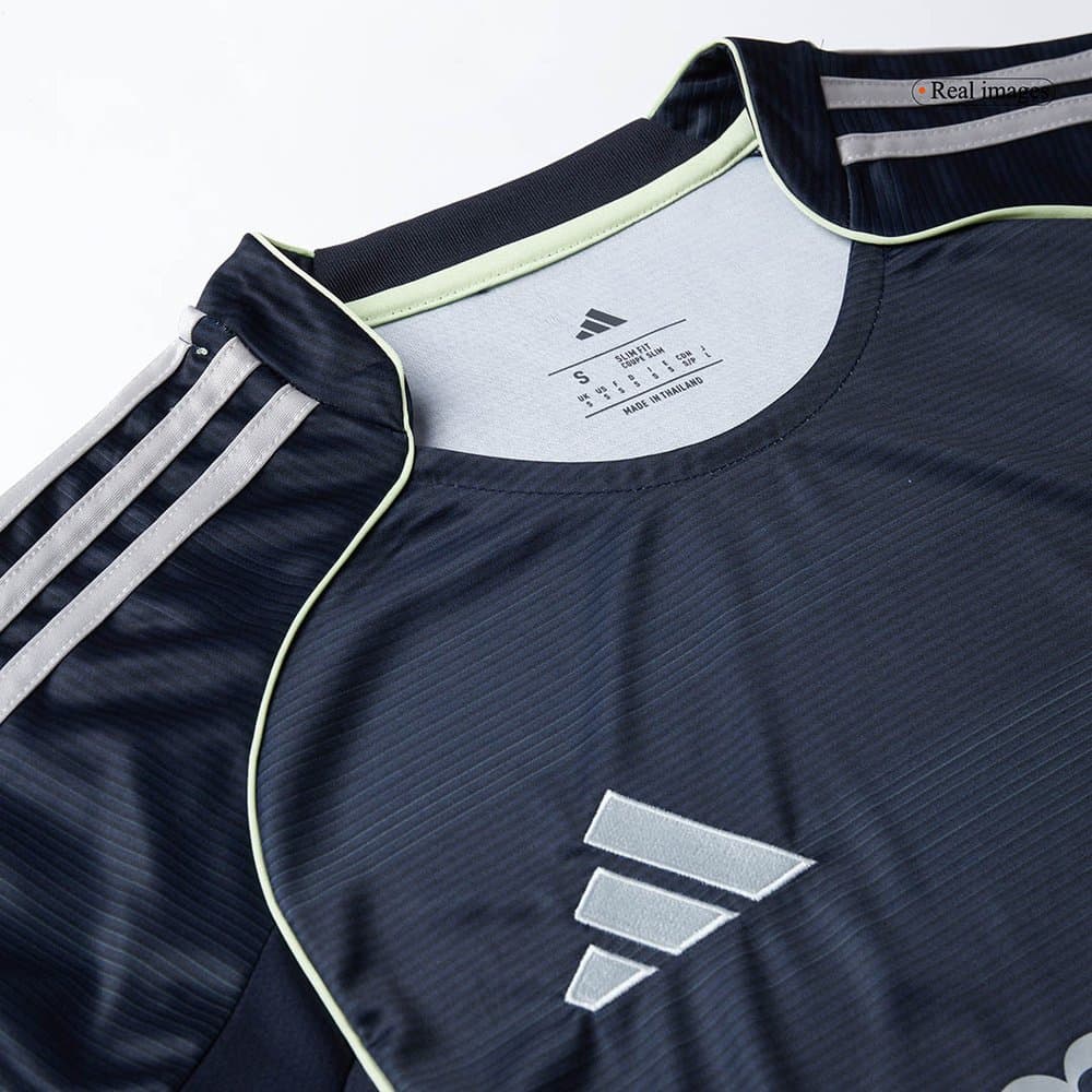 Men's Real Madrid Away Long Sleeve Jersey 2025/26