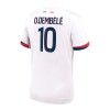 Men's O.DEMBÉLÉ #10 PSG Away Authentic Jersey 2025/26