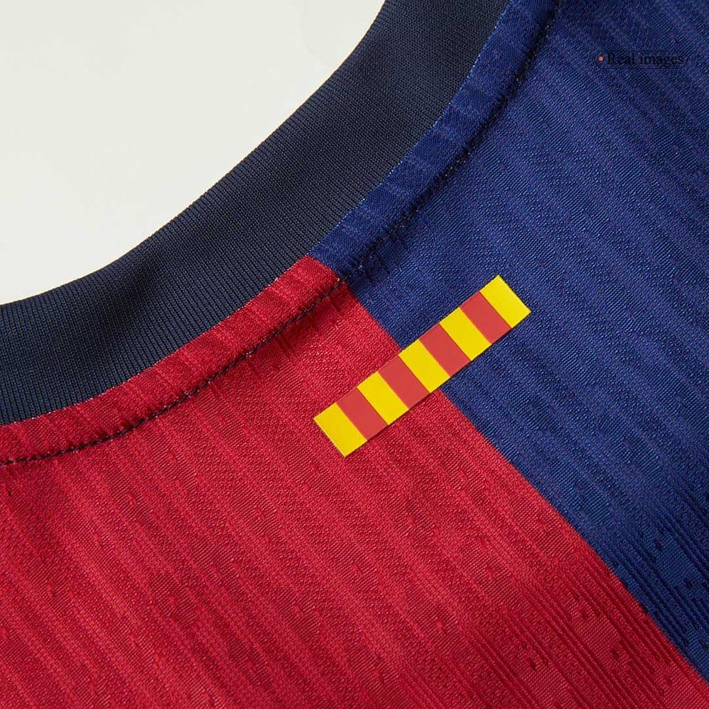 Men's Barcelona Home Authentic Soccer Jersey - COLDPLAY 2024/25 Men's Barcelona Home Authentic Soccer Jersey - COLDPLAY 2024/25