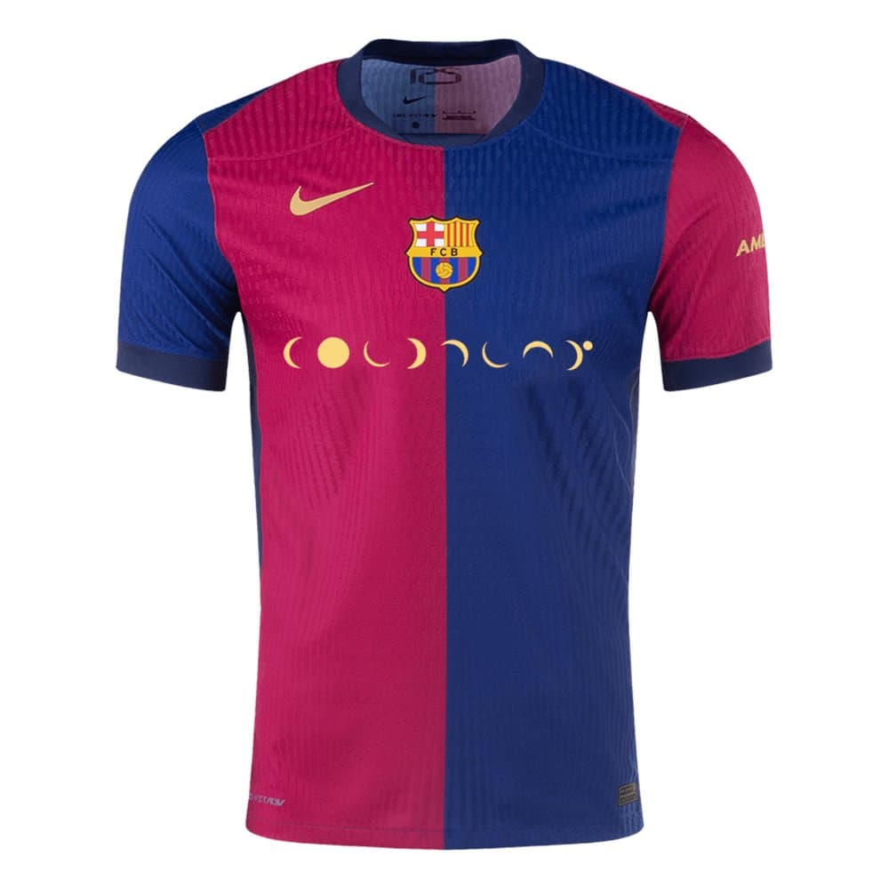 Men's Barcelona Home Authentic Soccer Jersey - COLDPLAY 2024/25 Men's Barcelona Home Authentic Soccer Jersey - COLDPLAY 2024/25