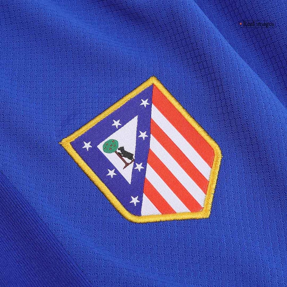 Kid's Atletico Madrid Home Soccer Jersey Full Kit 2024/25