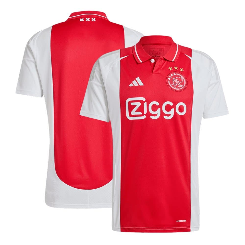 Men's Ajax Home Replica Soccer Jersey 2024/25