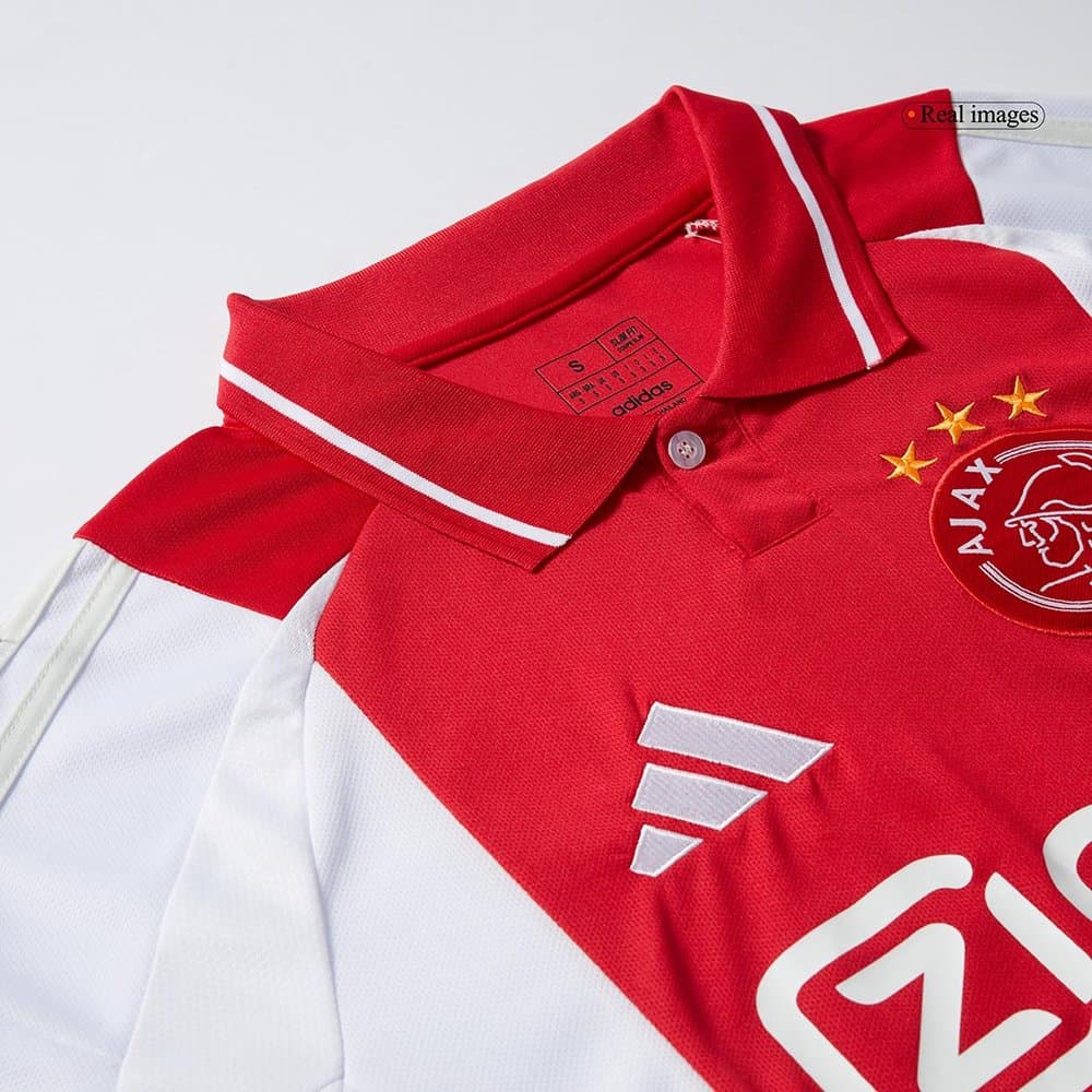Men's Ajax Home Replica Soccer Jersey 2024/25
