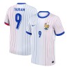 Men's THURAM #9 France Away Replica Soccer Jersey 2024
